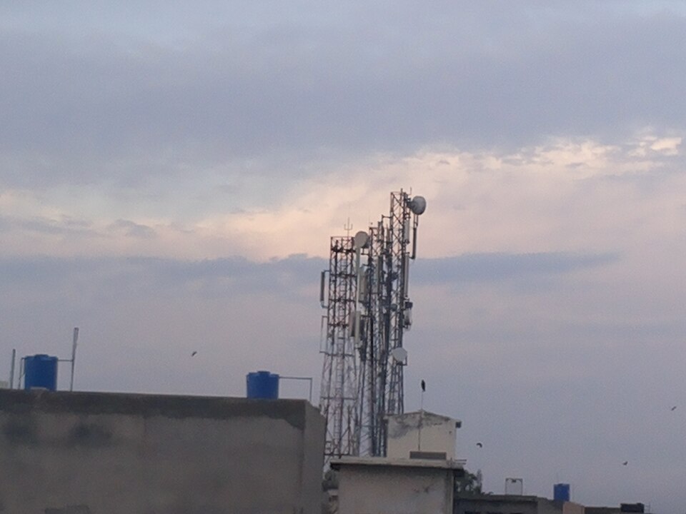 Cell towers in Punjab.